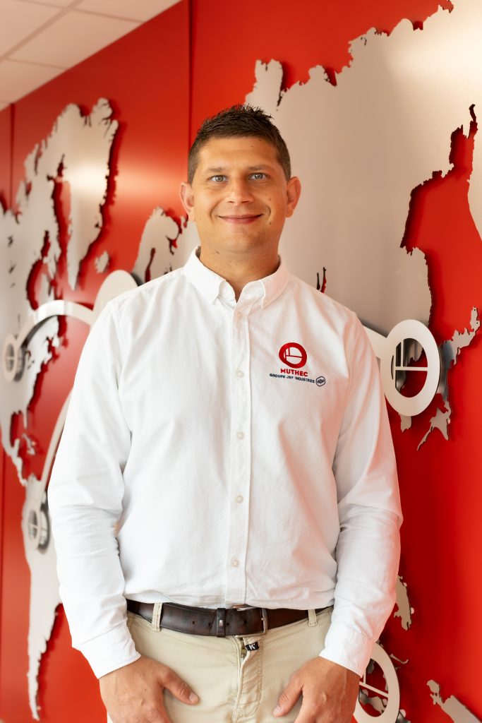 valentin fossey, responsable maintenance Muthec