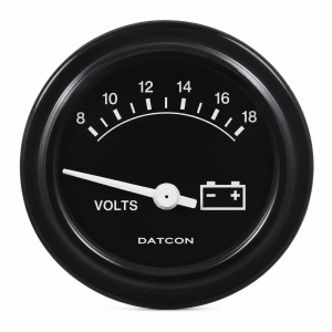 Voltmètre analogique 8-18V pour tableau électrique
